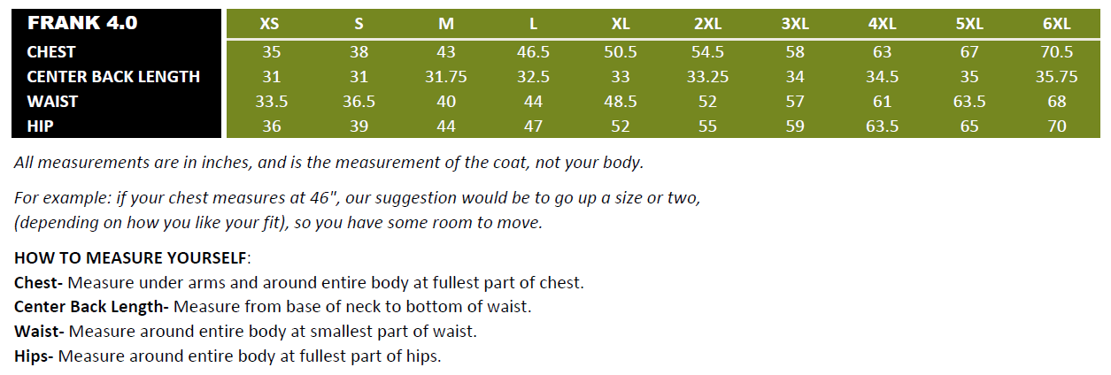 Size Guide