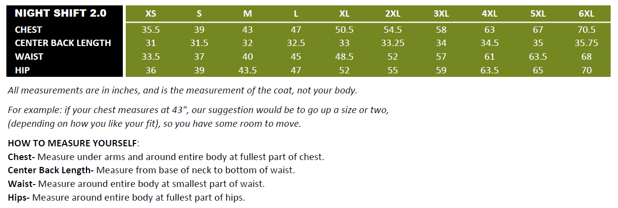 Size Guide