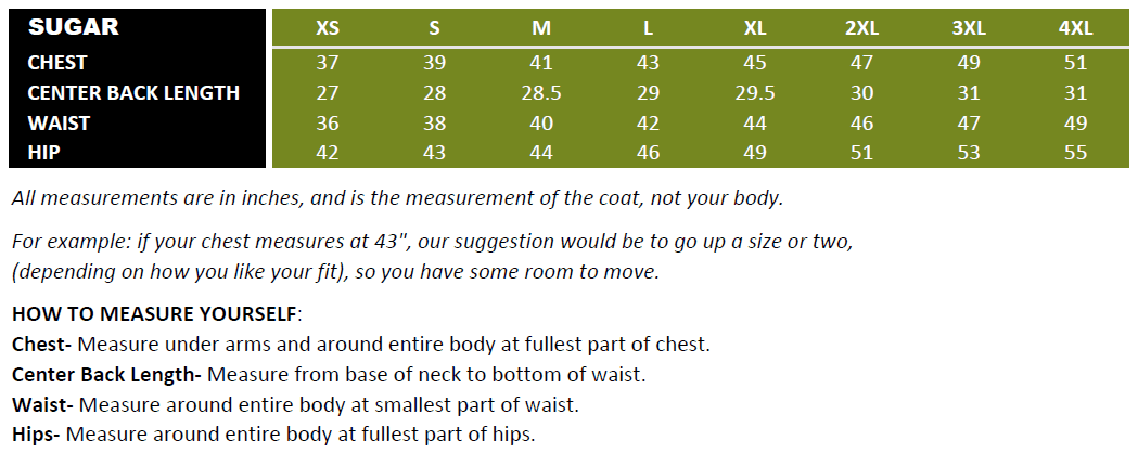 Size Guide